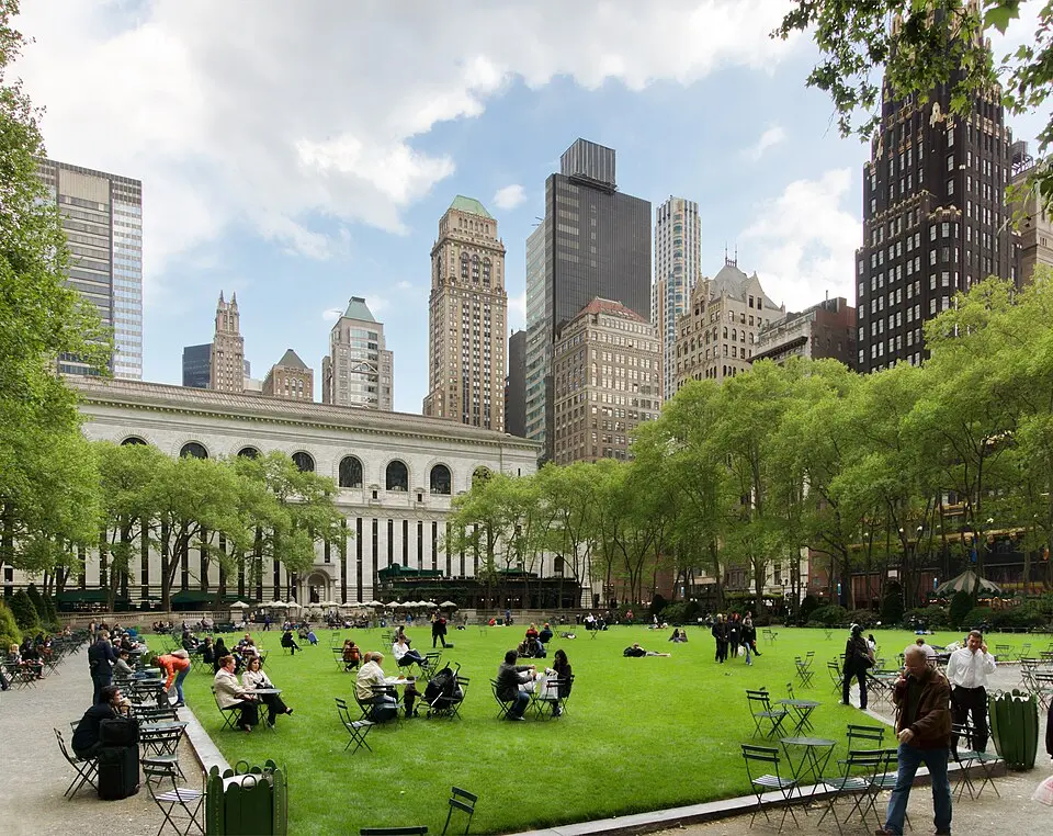 Bryant Park & the New York Public Library